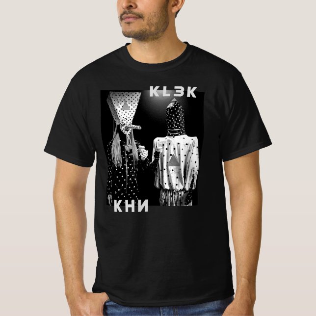 Angine de Poitrine KHN KLEK Canada Math Rock Band T Shirt (Framsida)