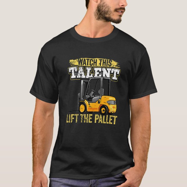 Angiven förargaffelgaffelgaffelcerti med hiss t shirt (Framsida)