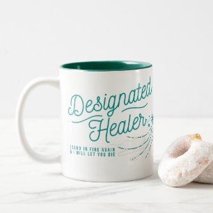 Angiven Healer Tea eller Coffee Mugg för D&D Fläkt