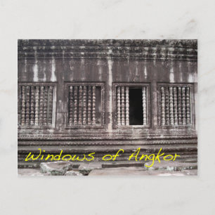 Angkor-fönster Vykort