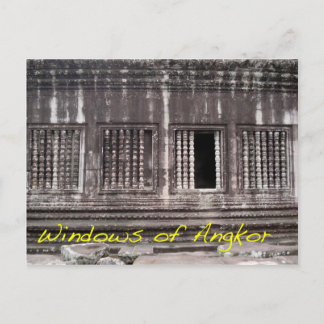 Angkor-fönster Vykort