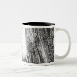 Angkor Kambodja, detaljer Ta Prohm Två-Tonad Mugg