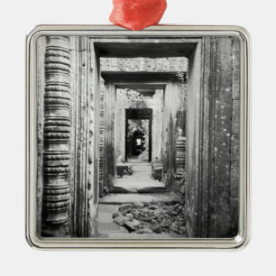 Angkor Kambodja, dörröppningar Preah Khan Julgransprydnad Metall