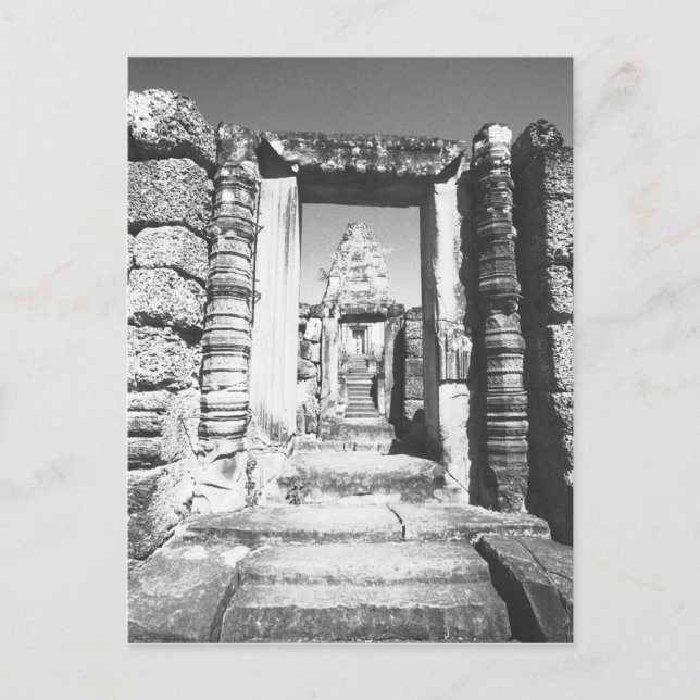 Angkor Kambodja, Pre Rup-templet Vykort (Framsida)
