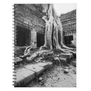 Angkor Kambodja, Ta Prohm Träd Anteckningsbok