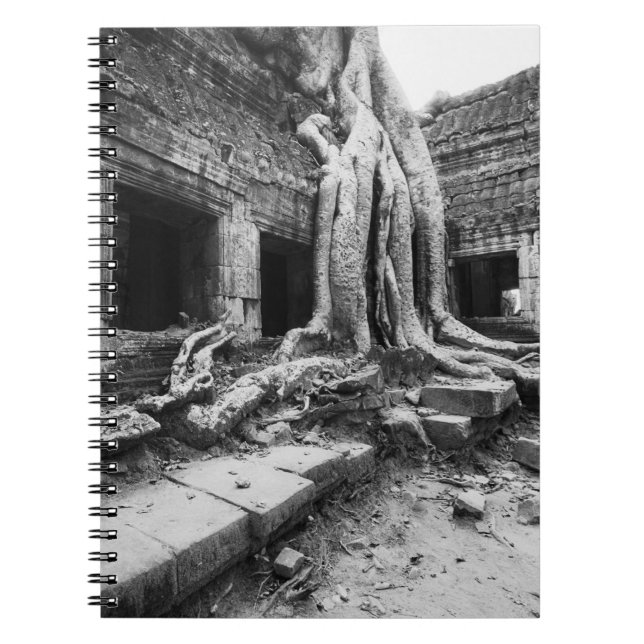Angkor Kambodja, Ta Prohm Träd Anteckningsbok (Framsidan)