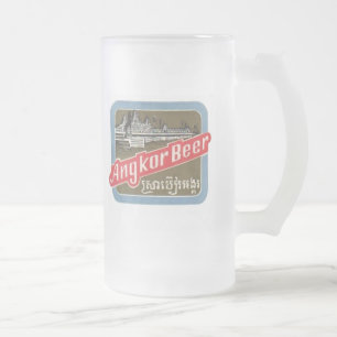 Angkor öl frostat ölglas