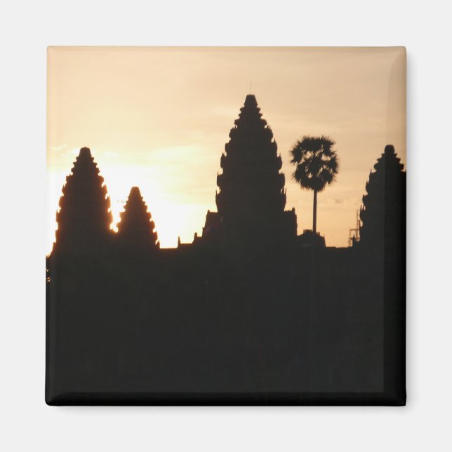angkor silhouette magnet (Framsidan)