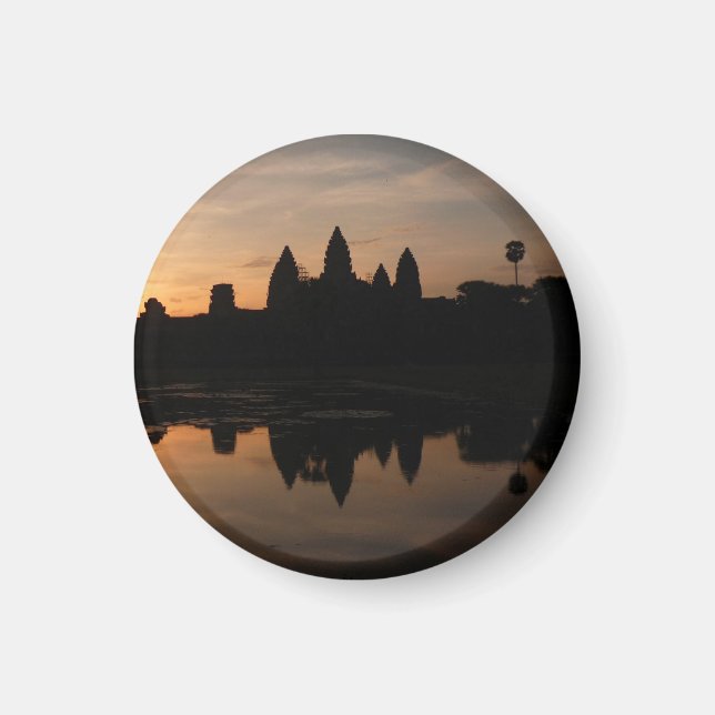 angkor sol-reflektioner magnet (Framsidan)
