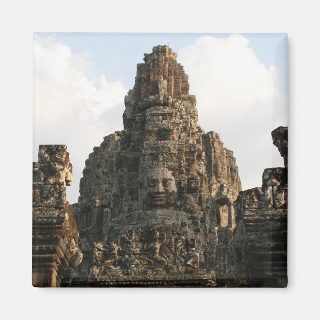 angkor stone ansikte magnet (Framsidan)
