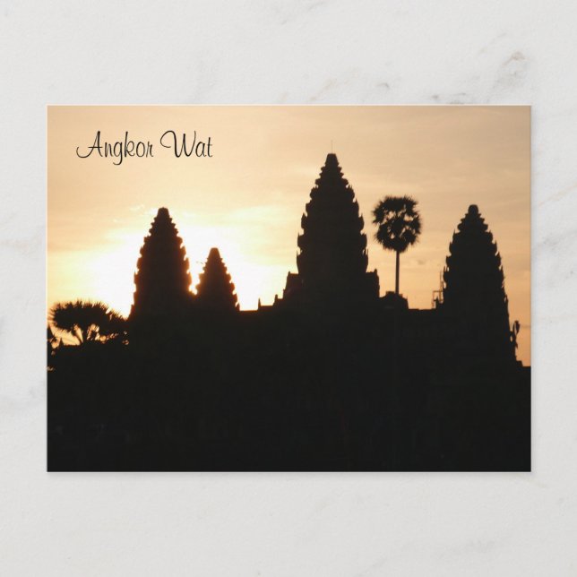 angkor sunrise vykort (Framsida)