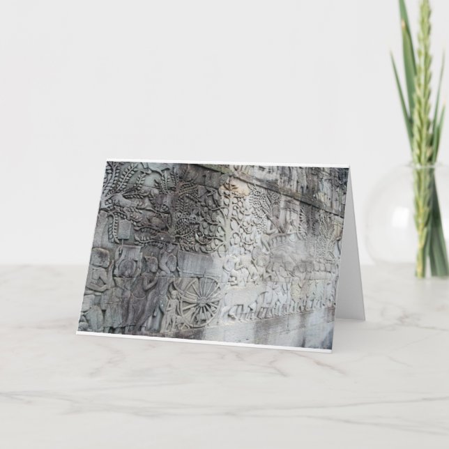 Angkor Wat Beauty Notecard Tack Kort (Framsida)