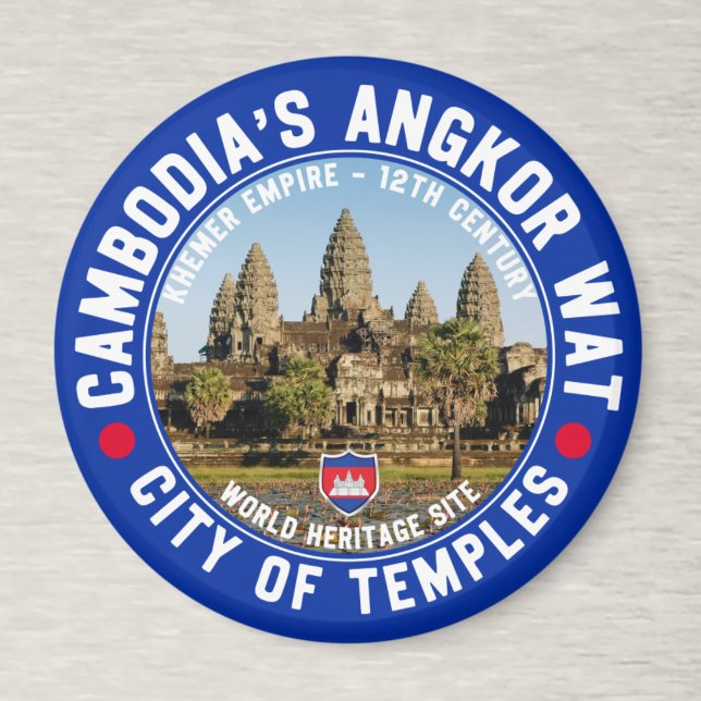 Angkor Wat Cambodia - City of the Temples Magnet (Skapare uppladdad)