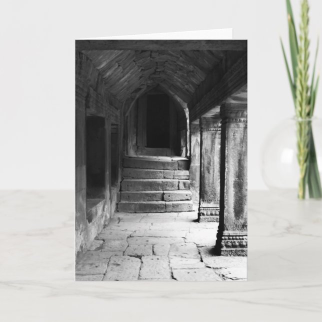 Angkor Wat Cambodja Kort (Framsida)