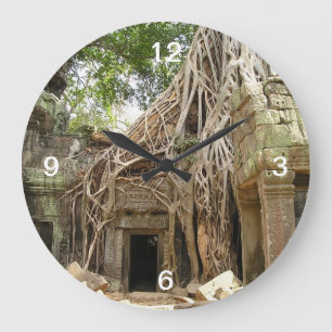 Angkor Wat Cambodja Stor Klocka