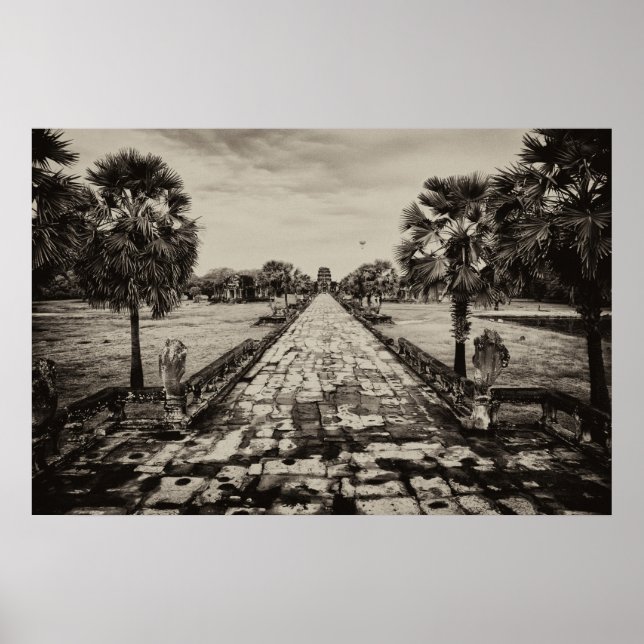 Angkor Wat Causeway Poster (Framsidan)