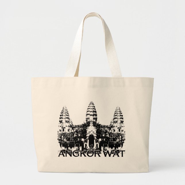 Angkor Wat Jumbo Tygkasse (Framsidan)
