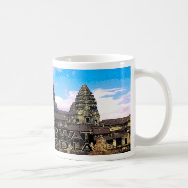 Angkor Wat Kaffemugg (Höger)