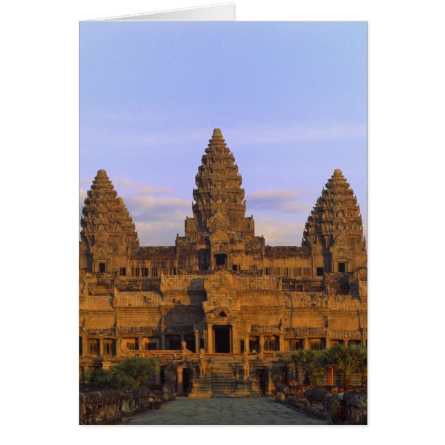 Angkor Wat, Kambodja Hälsningskort (Framsidan)