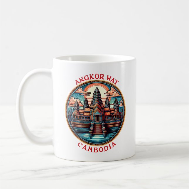 Angkor Wat, Kambodja Kaffemugg (Vänster)