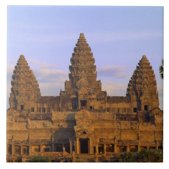 Angkor Wat, Kambodja Kakelplatta (Framsidan)