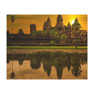 Angkor Wat Kambodja Khmer Temple Canvastryck