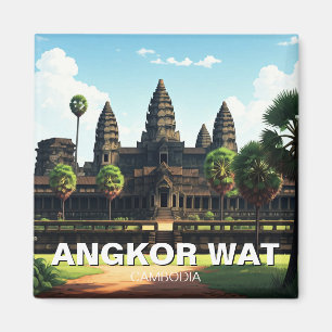 Angkor Wat Kambodja Magnet