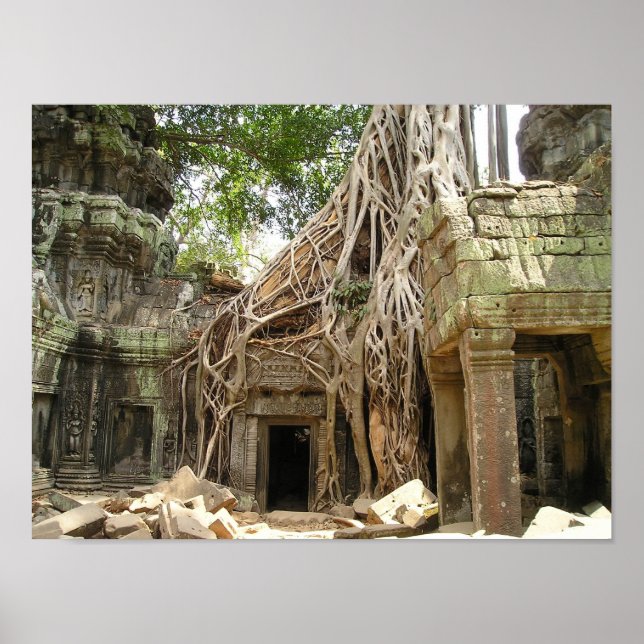 Angkor Wat Kambodja Poster (Framsidan)