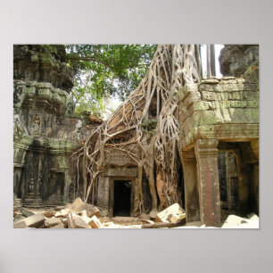 Angkor Wat Kambodja Poster