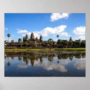 Angkor Wat, Kambodja - Poster
