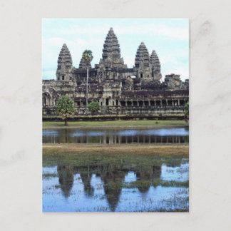 Angkor Wat Kambodja Temple Travel Photography Vykort