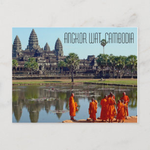 Angkor Wat Kambodja vykort