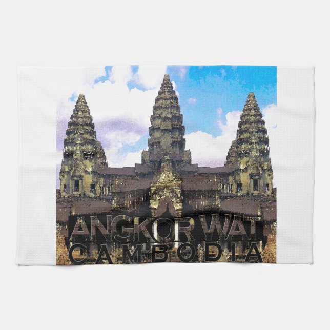 Angkor Wat Kökshandduk (Horisontell)