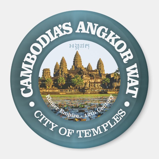 Angkor Wat Magnet (Framsidan)