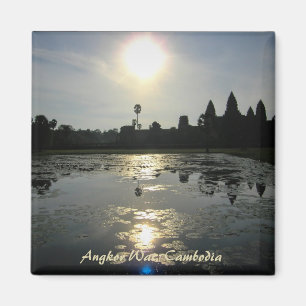 Angkor Wat morgonmagnet Magnet