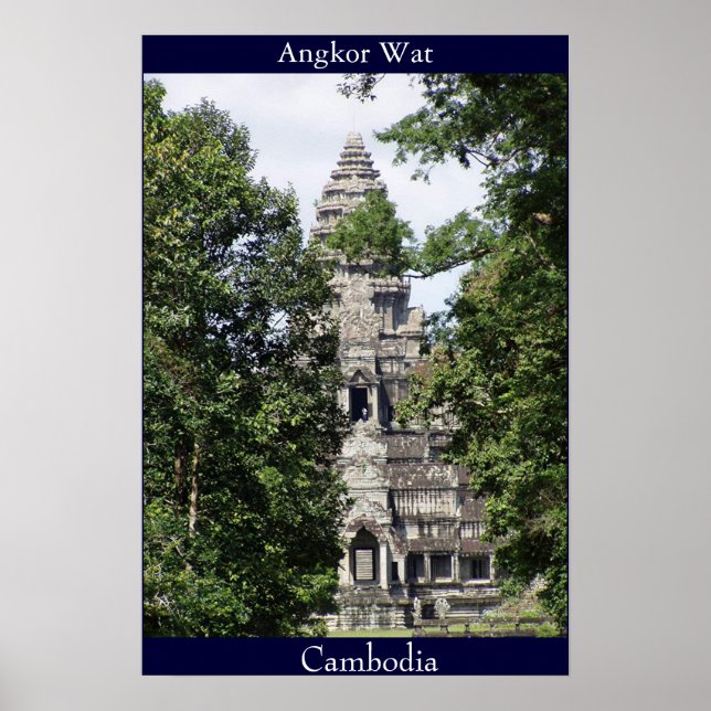 Angkor Wat Poster (Framsidan)