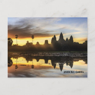 Angkor Wat Reflection Vykort