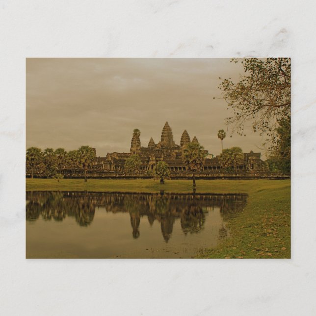 Angkor Wat Refltions Vykort (Framsida)