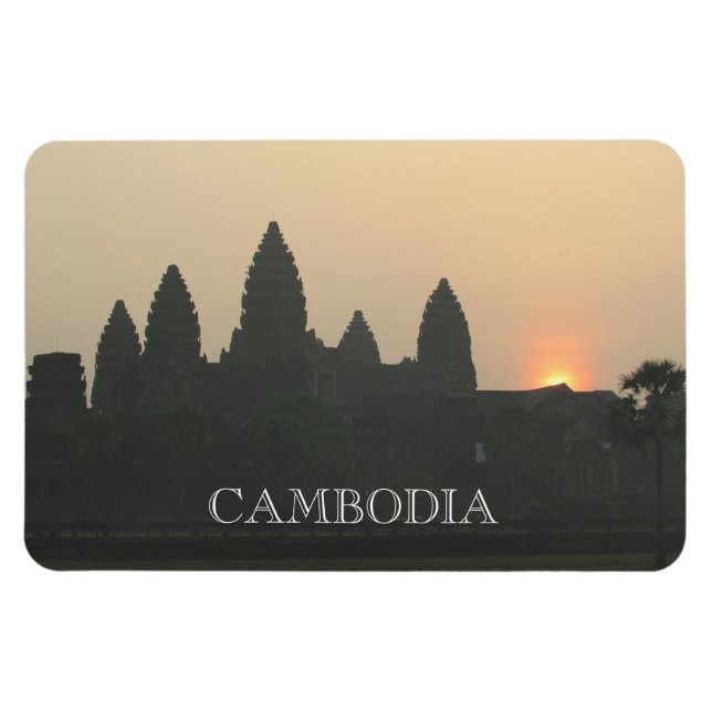 angkor wat sunrise cambodia magnet (Horisontell)