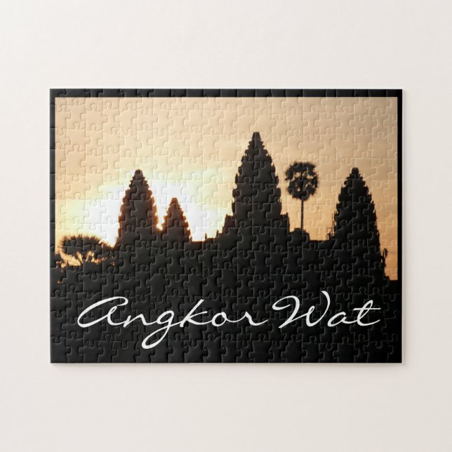 angkor wat sunrise tempel pussel (Horisontell)