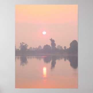 ’Angkor Wat Sunset’ Poster
