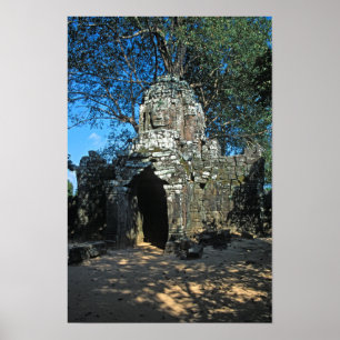 Angkor wat, Ta som tempel - Kambodja, Asien Poster