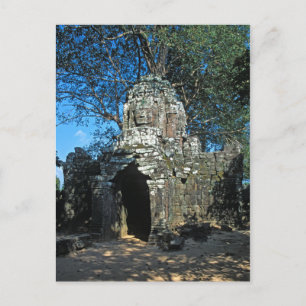 Angkor wat, Ta som temple - Kambodja, Asien Vykort