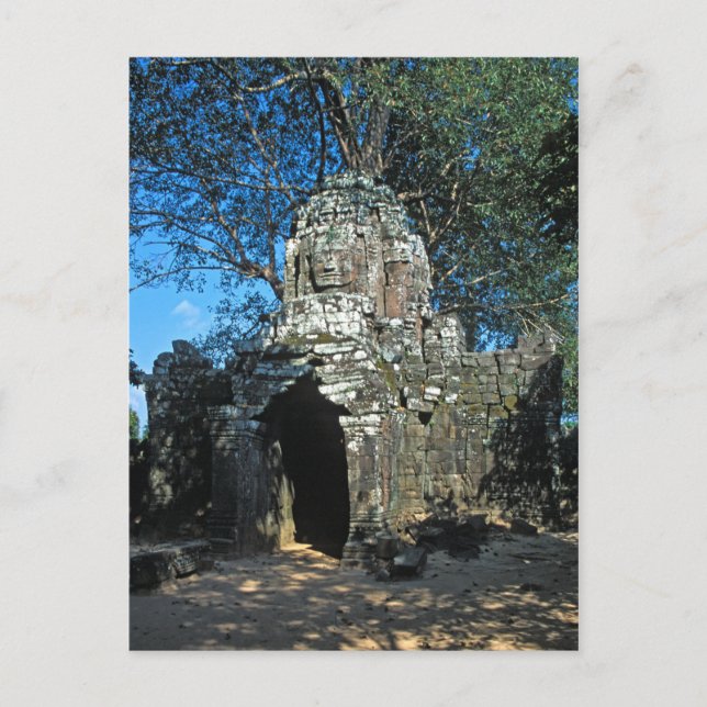 Angkor wat, Ta som-templet - Kambodja, Asien Vykort (Framsida)