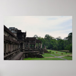 Angkor Wat Temple, Kambodja - Travel Photography Poster