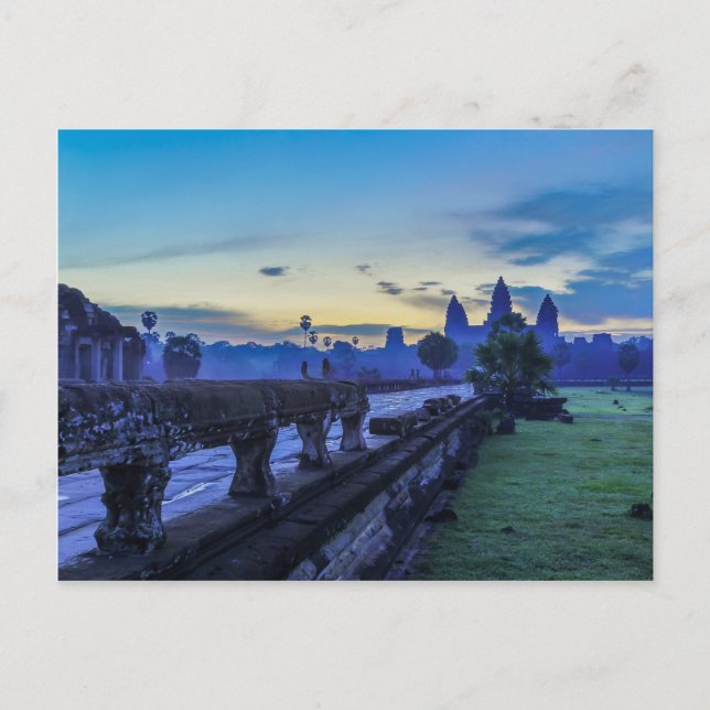 Angkor Wat Temple - vykort för Kambodja (Framsida)
