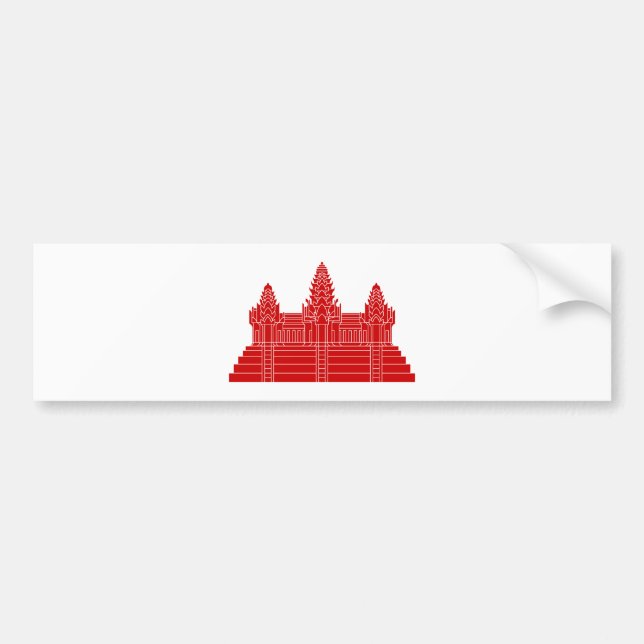 Angkor Wat Ver.2.0. Khmer Temple Bildekal (Framsidan)