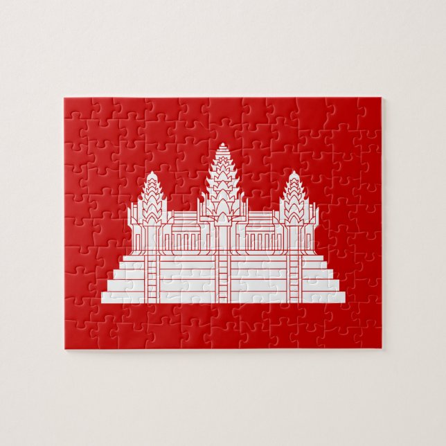 Angkor Wat Ver.2.0. Khmer Temple Pussel (Horisontell)
