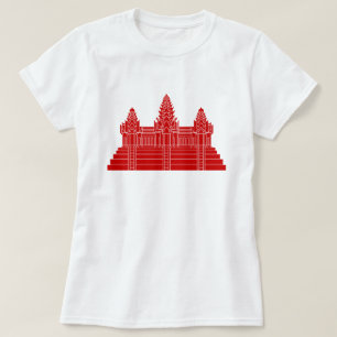Angkor Wat Ver.2.0. Khmer Temple T Shirt
