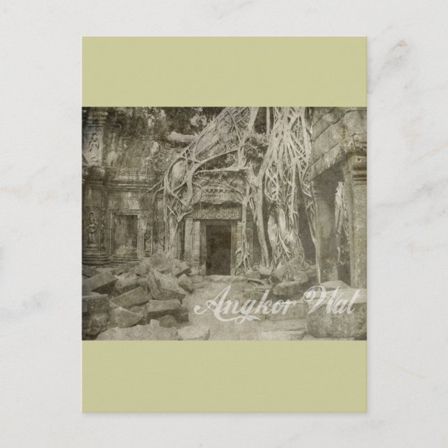 Angkor Wat Vykort (Framsida)